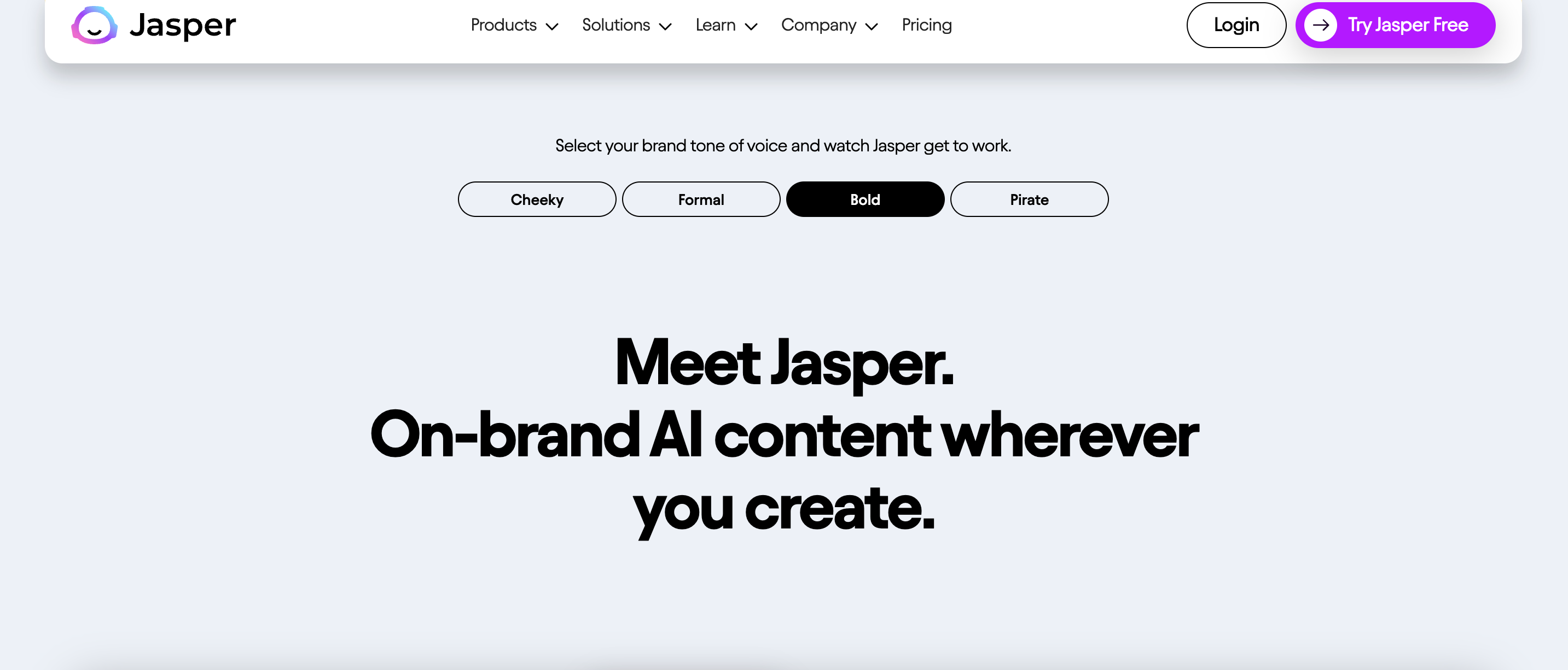 ai tools for dropshipping - jasper