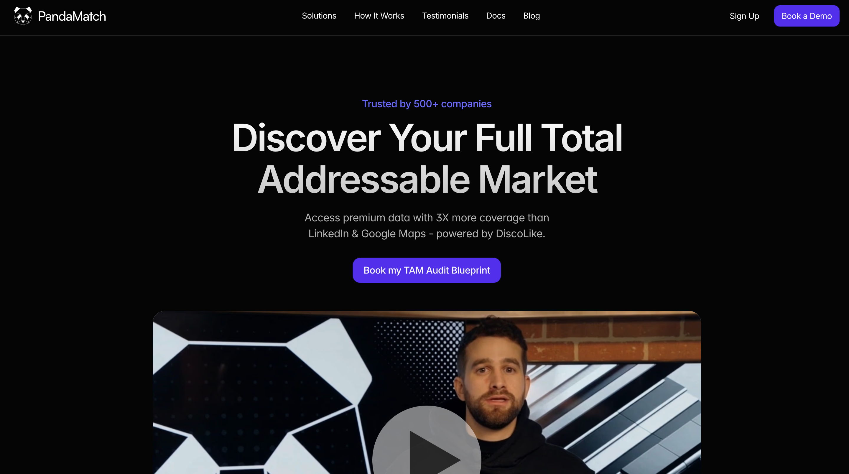 identify prospects with pandamatch.io