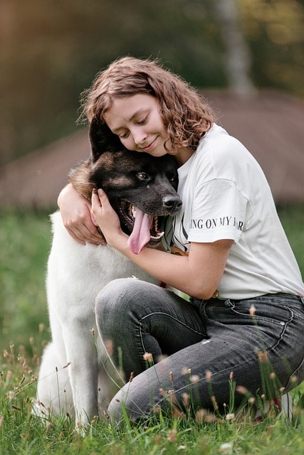 dog, girl, love, pet, owner, companion, friends, friendship, nature, happy, animal