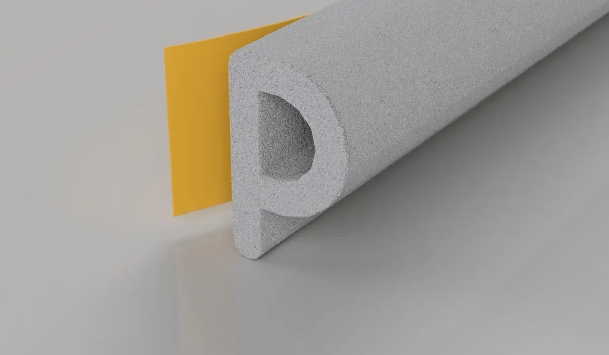 Draught proof - polyurethane foam - rubber strips - draught excluders  