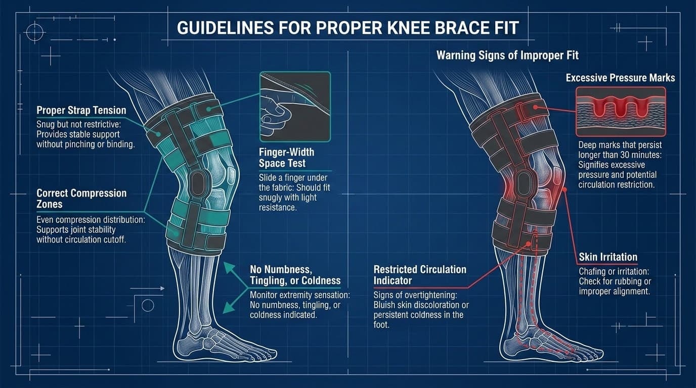 Fit, Comfort, And Safety When Wearing A Knee Brace