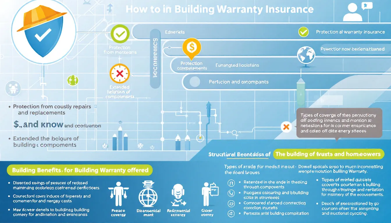 Coverage details of a building warranty insurance policy.