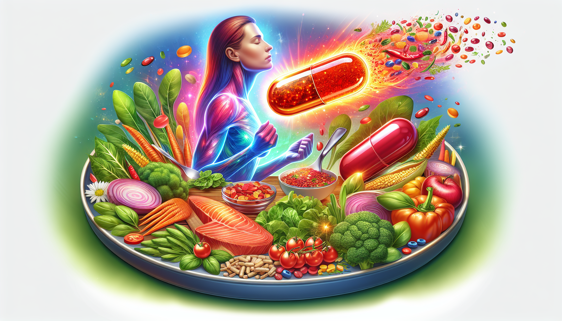 Illustration of Capsimax incorporation into diet