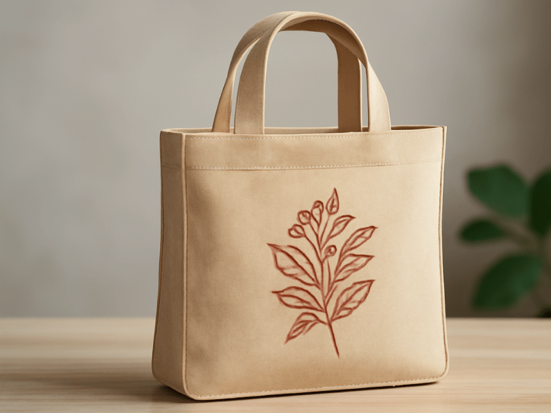 an illustration of a canvas tote bag premium and polished look