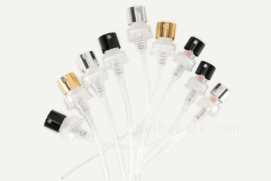 Crimp mist sprayer