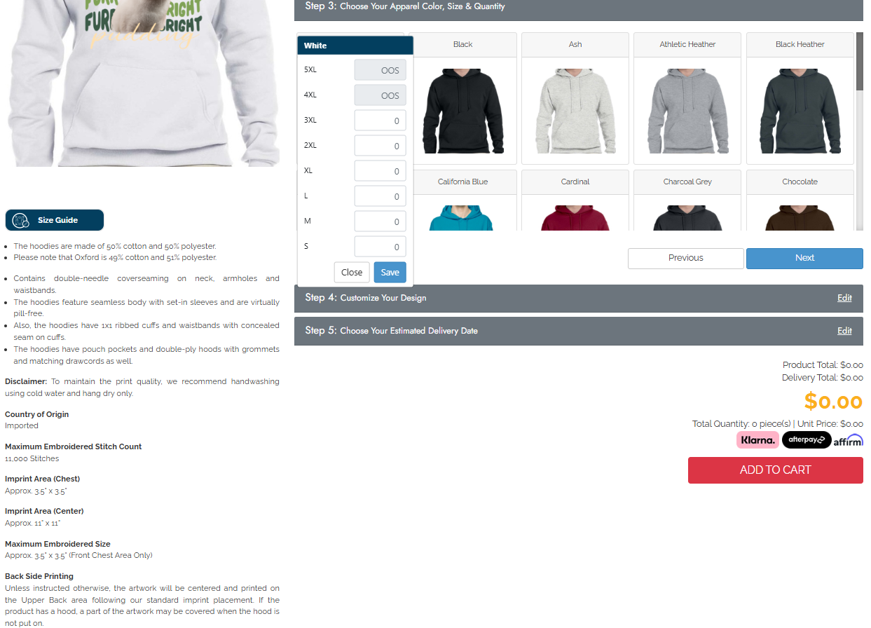 Sizing, Materials & Printing Tips