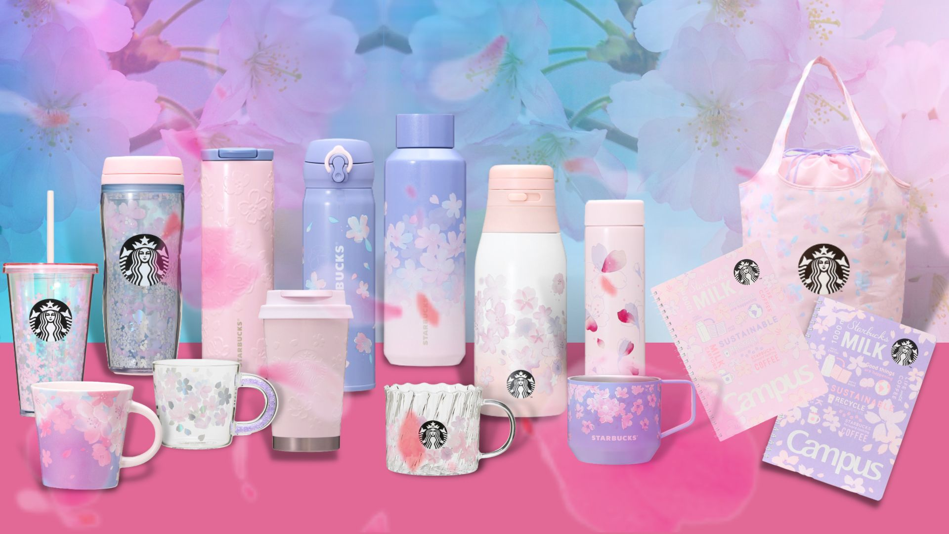 Starbucks Japan Sakura Tumblers and Mugs 2023 – Sugoi Mart by Japan Crate