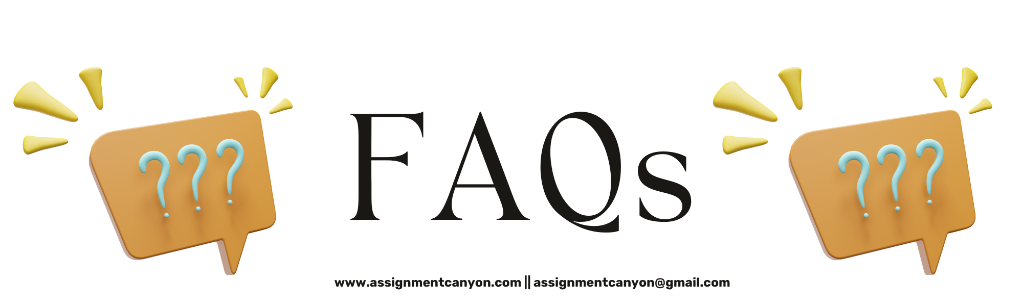 FAQs - Get your questions answered on how to get assignments answers for college students