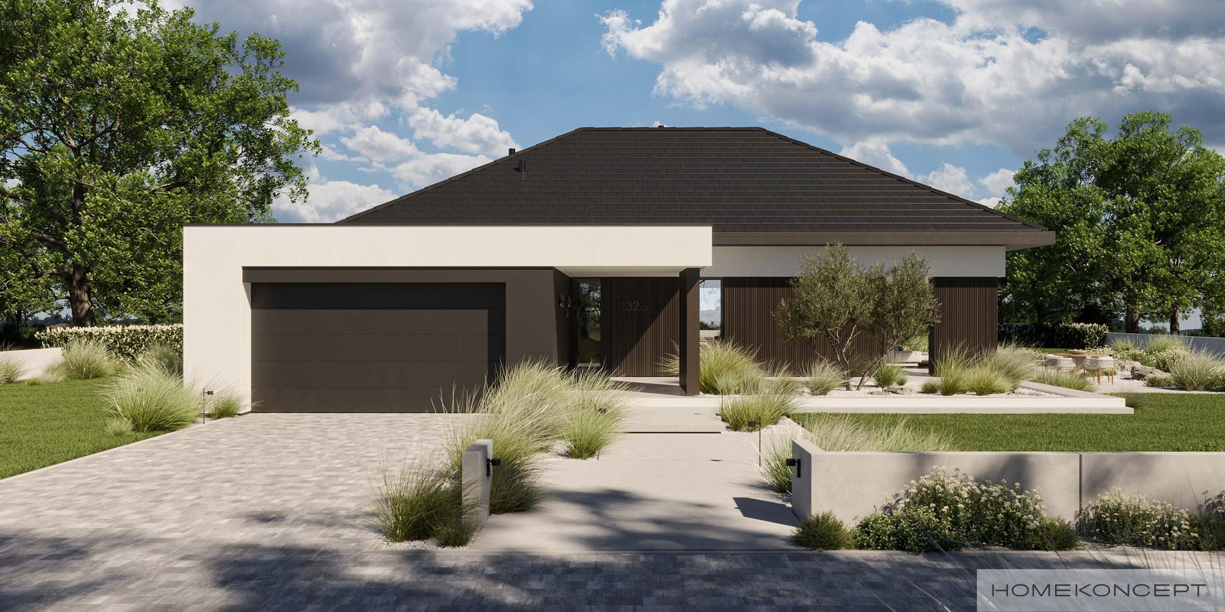Projekt domu parterowego HOMEKONCEPT 132 G2