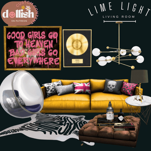 Lime Light Living Room