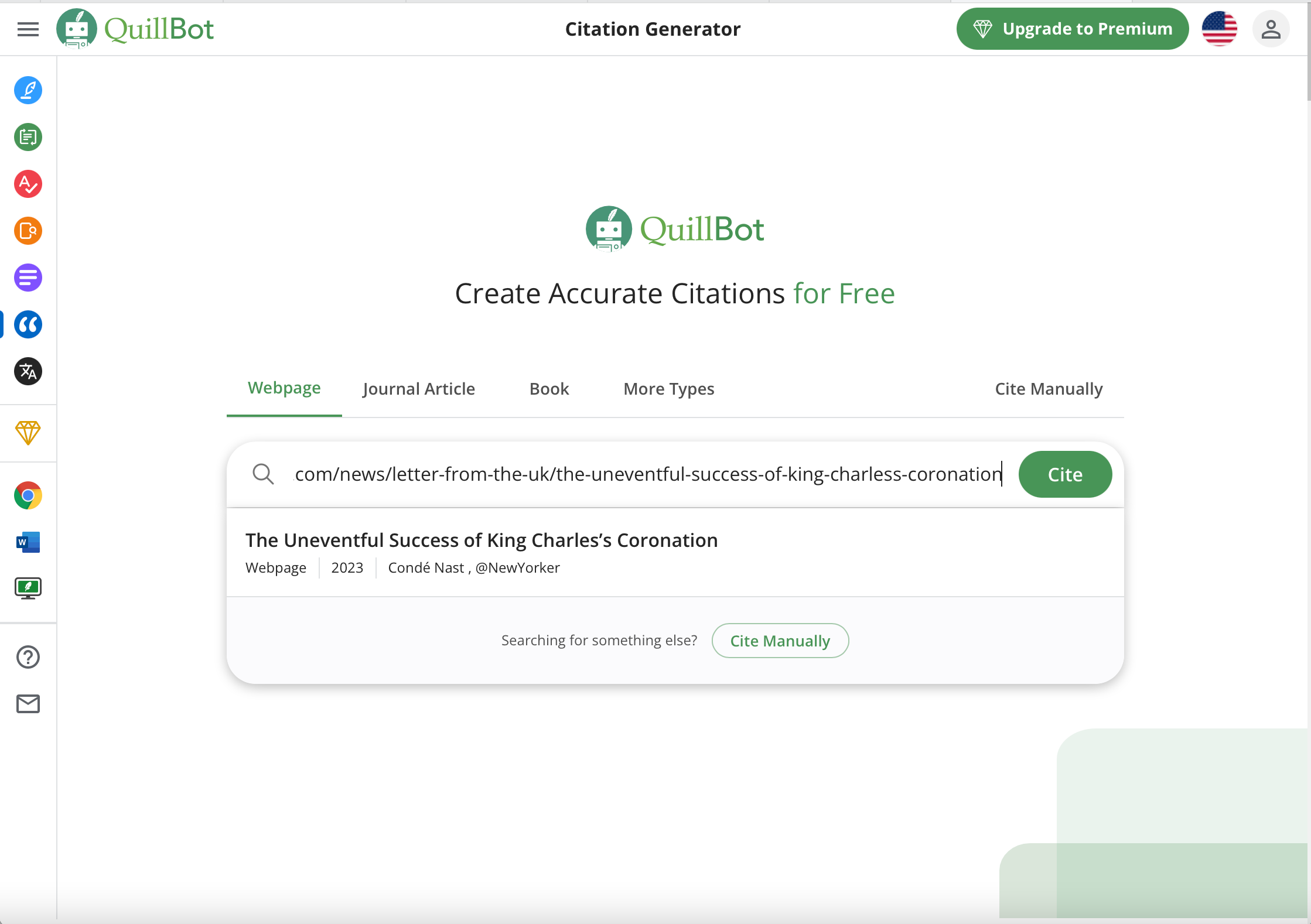 Quillbot Citation Generator