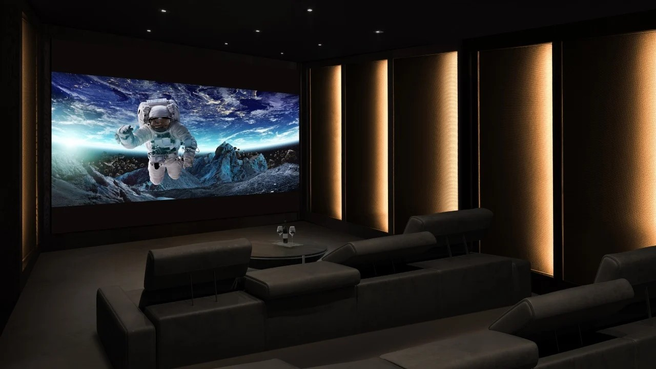 Custom home theater solutions designed for an immersive movie experience.