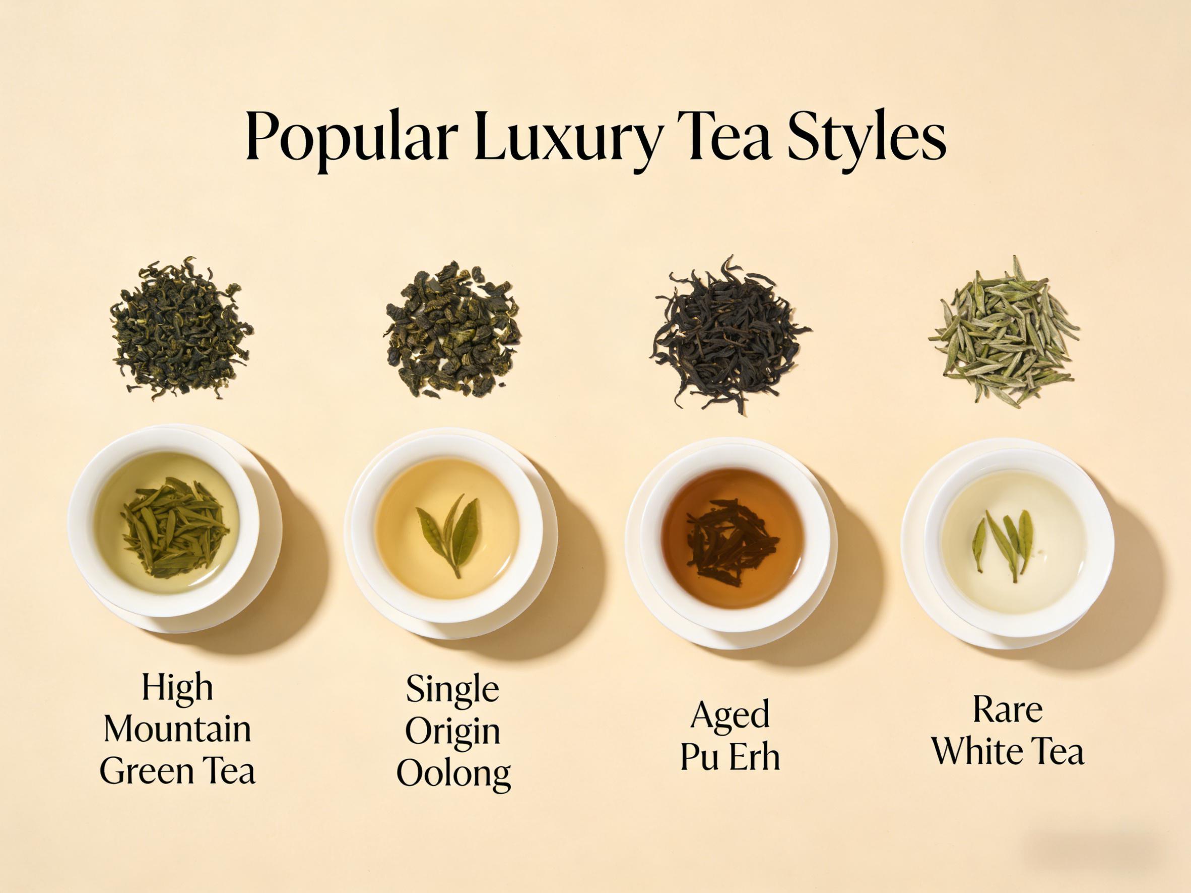 Popular Luxury Tea Styles
