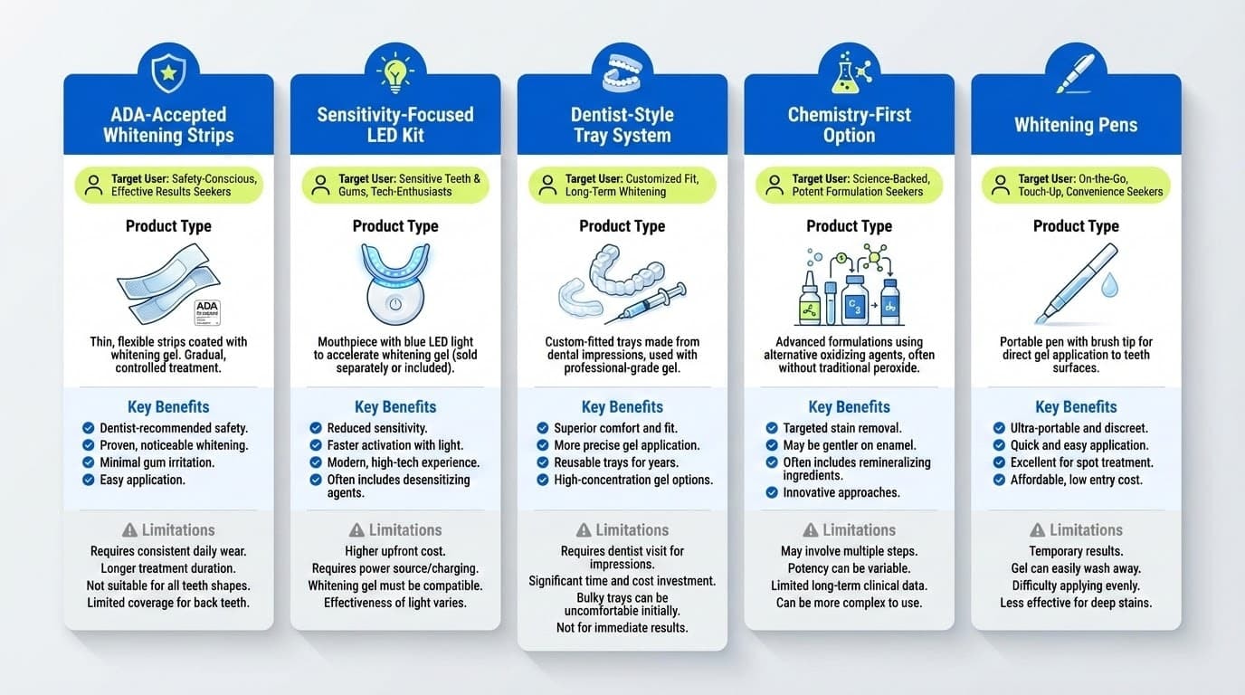 Best At-Home Teeth Whitening Kits (Quick Picks)