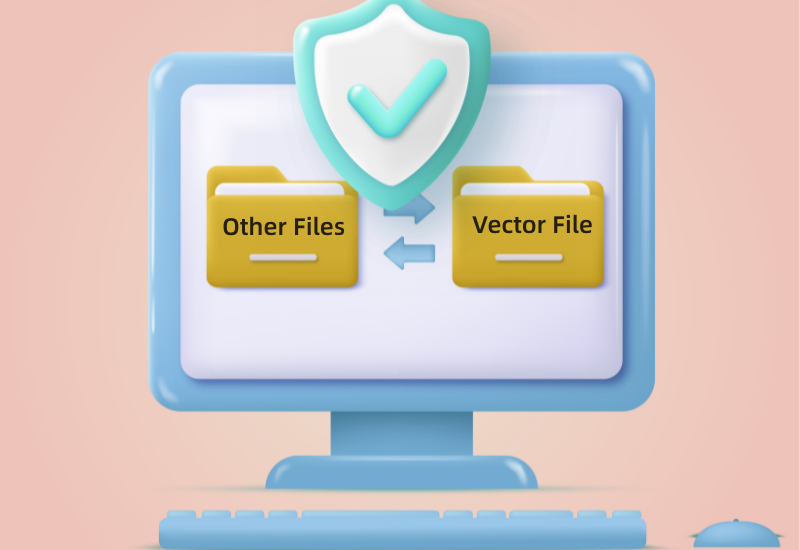 Convert Files to a Vector Files.