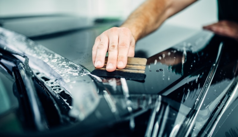 Vinyl shrinkage corrected method