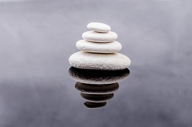 stone, zen, white