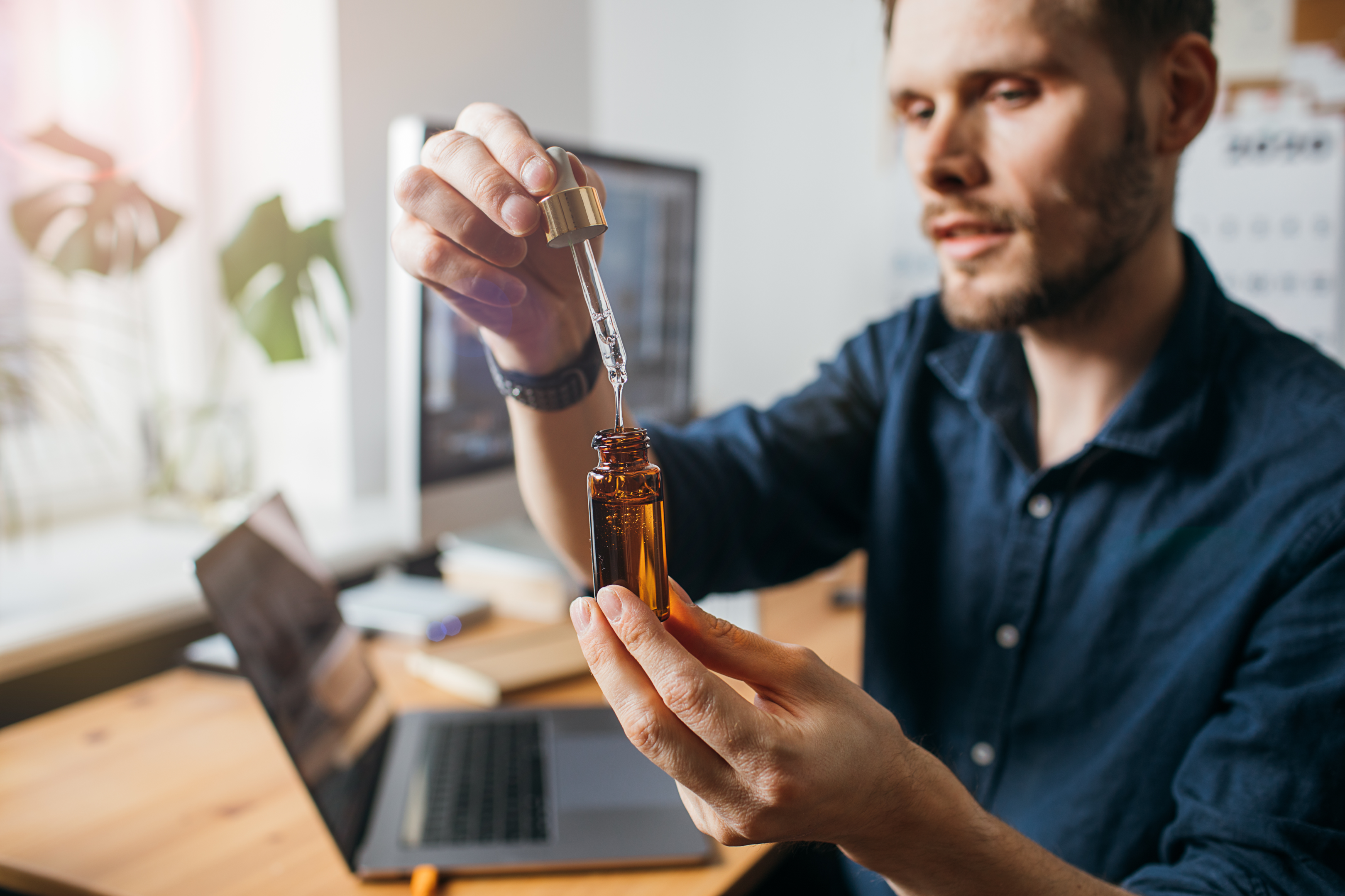 A CBD tincture can help you more accurately dose the right amount for you. It has been shown to interact well with the endocannabinoid system, and is delivered by also utilizing a carrier oil.