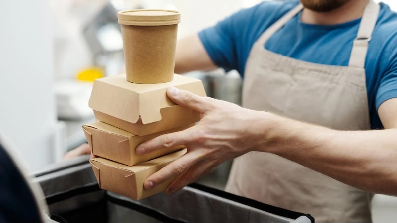Compostable food packaging
