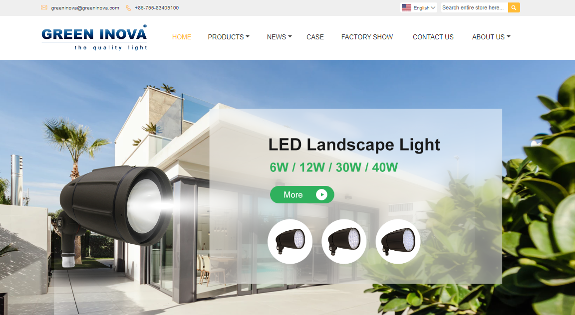 Technologie d'éclairage verte Inova (Shenzhen) limitée