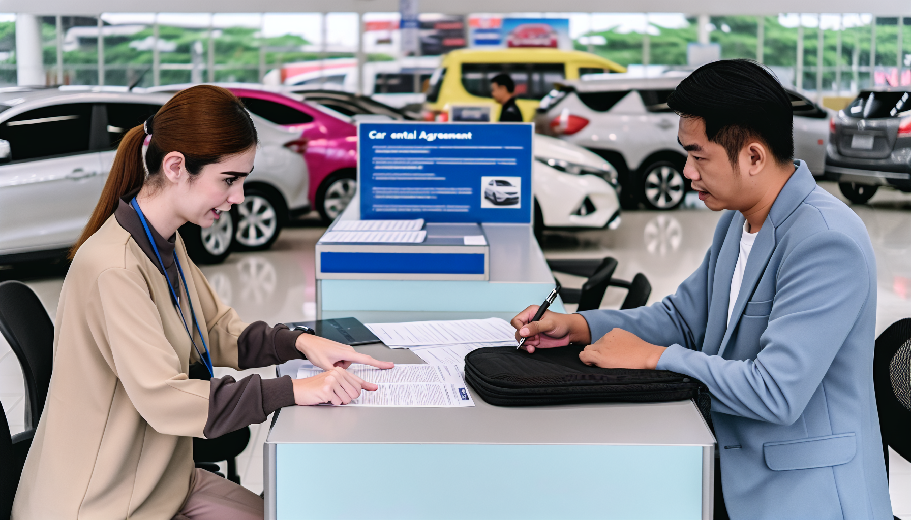 Simplified rental process at Economy Rent a Car in Costa Rica