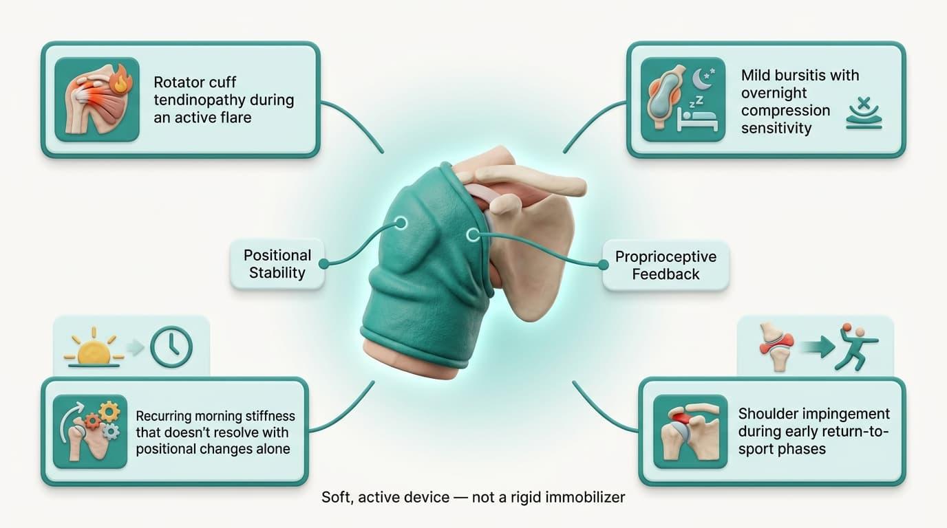 Should You Sleep With a Shoulder Brace?