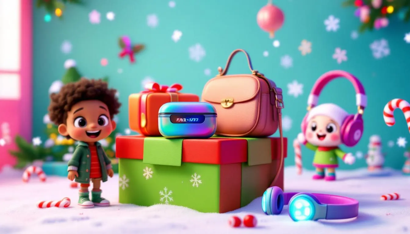 Perfect stocking stuffer ideas for teens, featuring stylish accessories and gadgets.