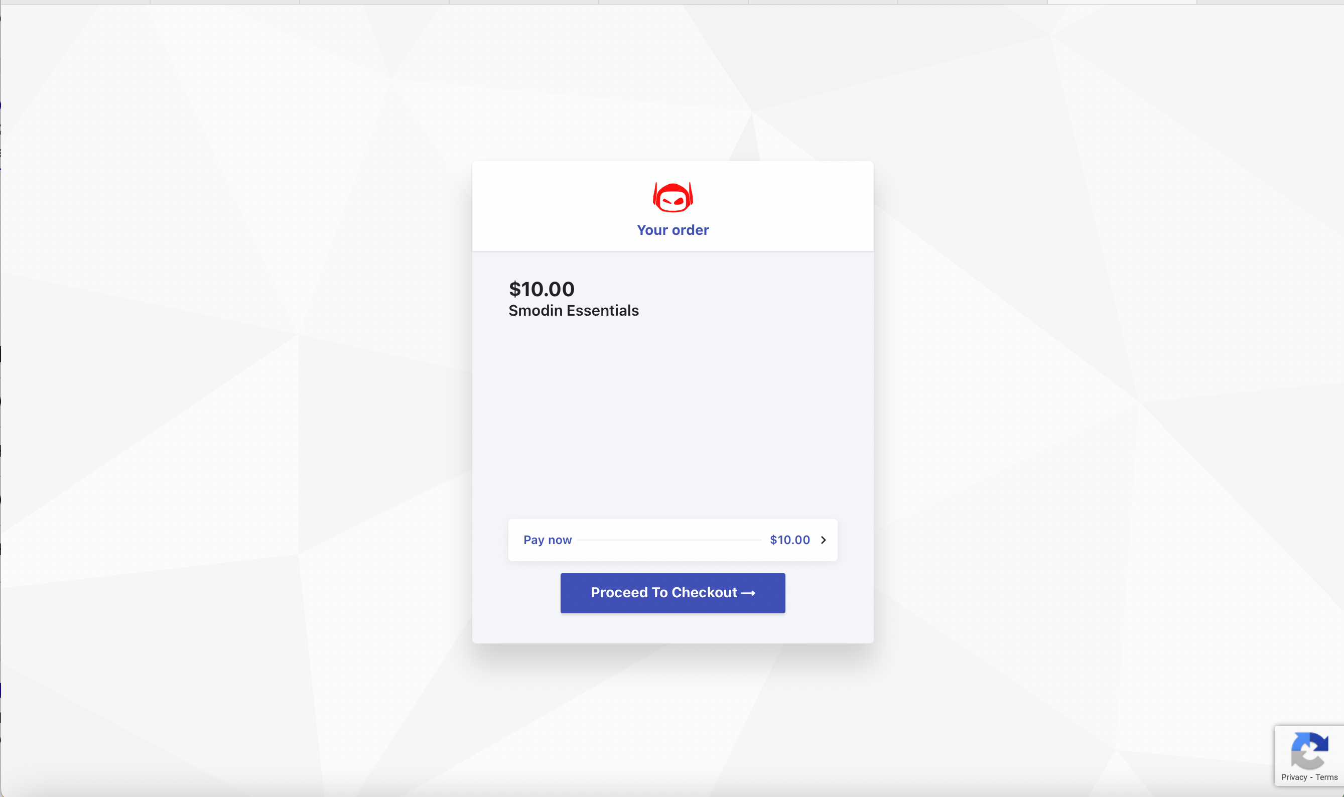 Smodin payment page