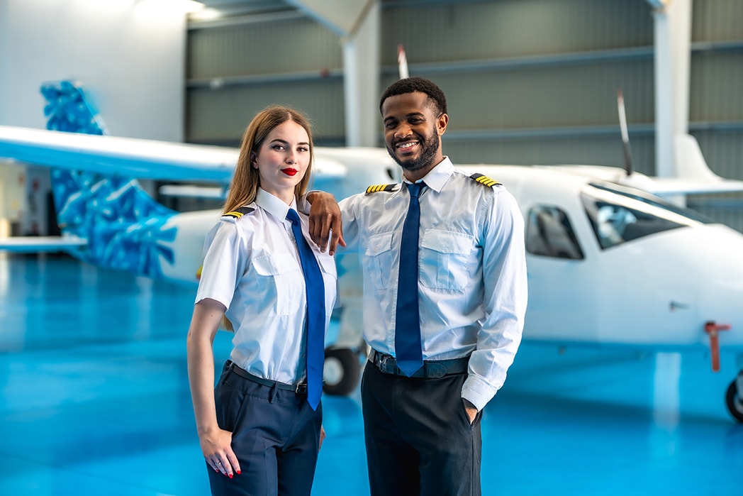 Various career opportunities for pilots in aviation.