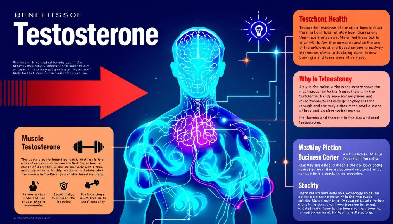 Ginger & Testosterone: How This Spice Can Boost Your Hormone Levels 1 An illustration showing the importance of testosterone in men's health.
