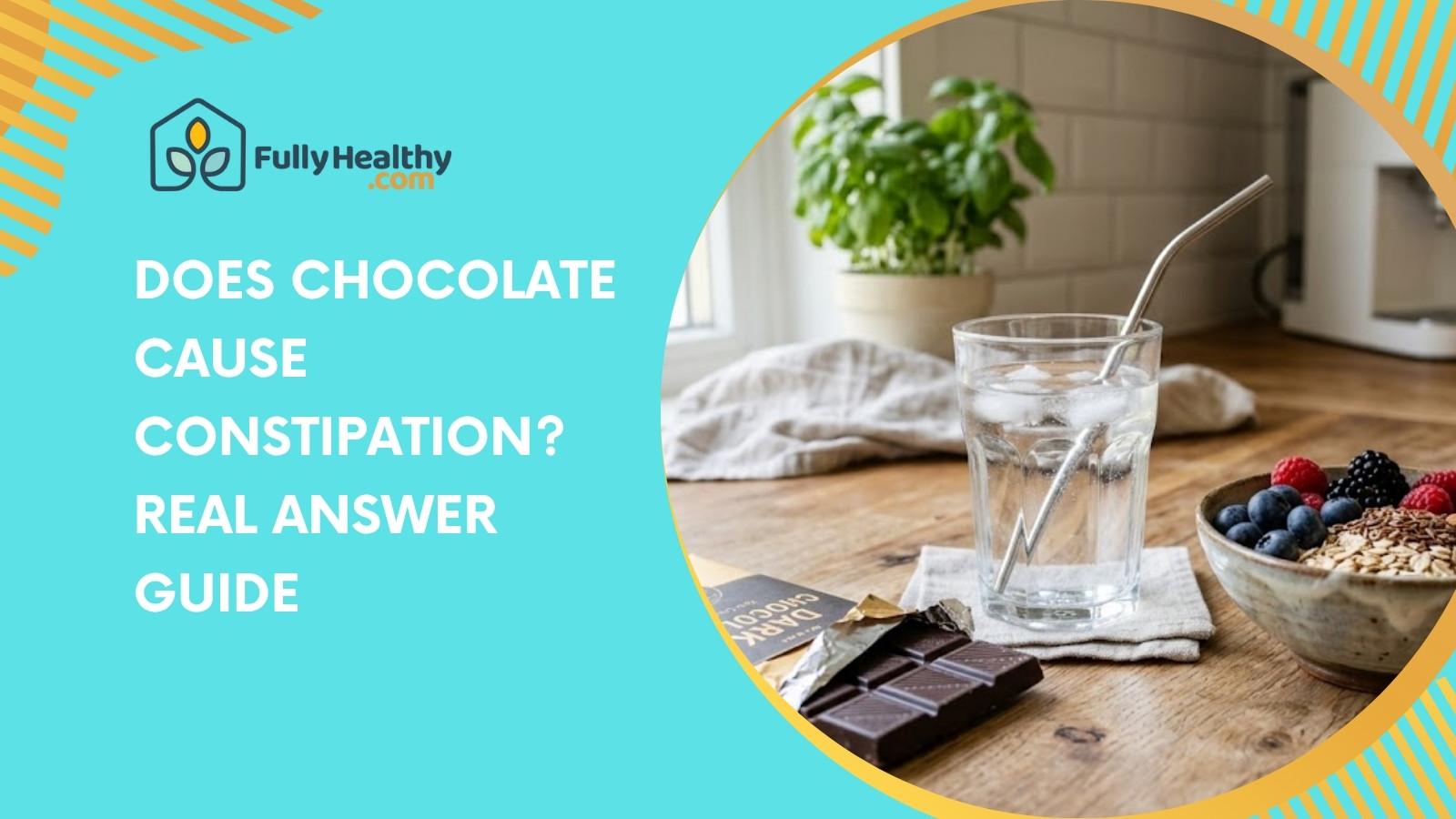 Does Chocolate Cause Constipation? Real Answer Guide