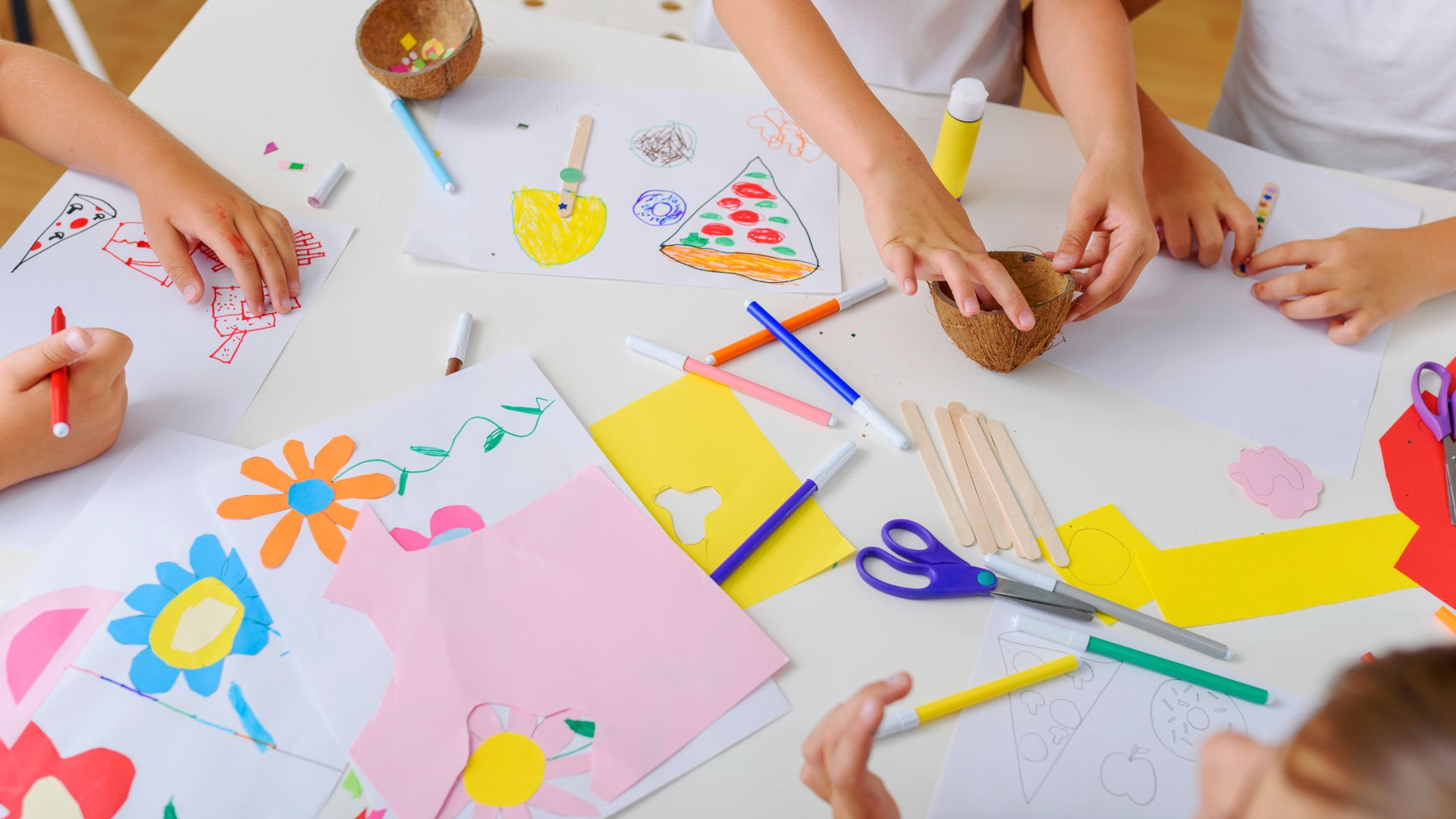 Children Make Gifts for Clergy Appreciation Day