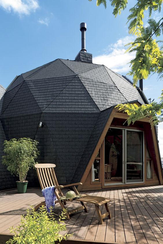 Mid-Century Modern Dome Home