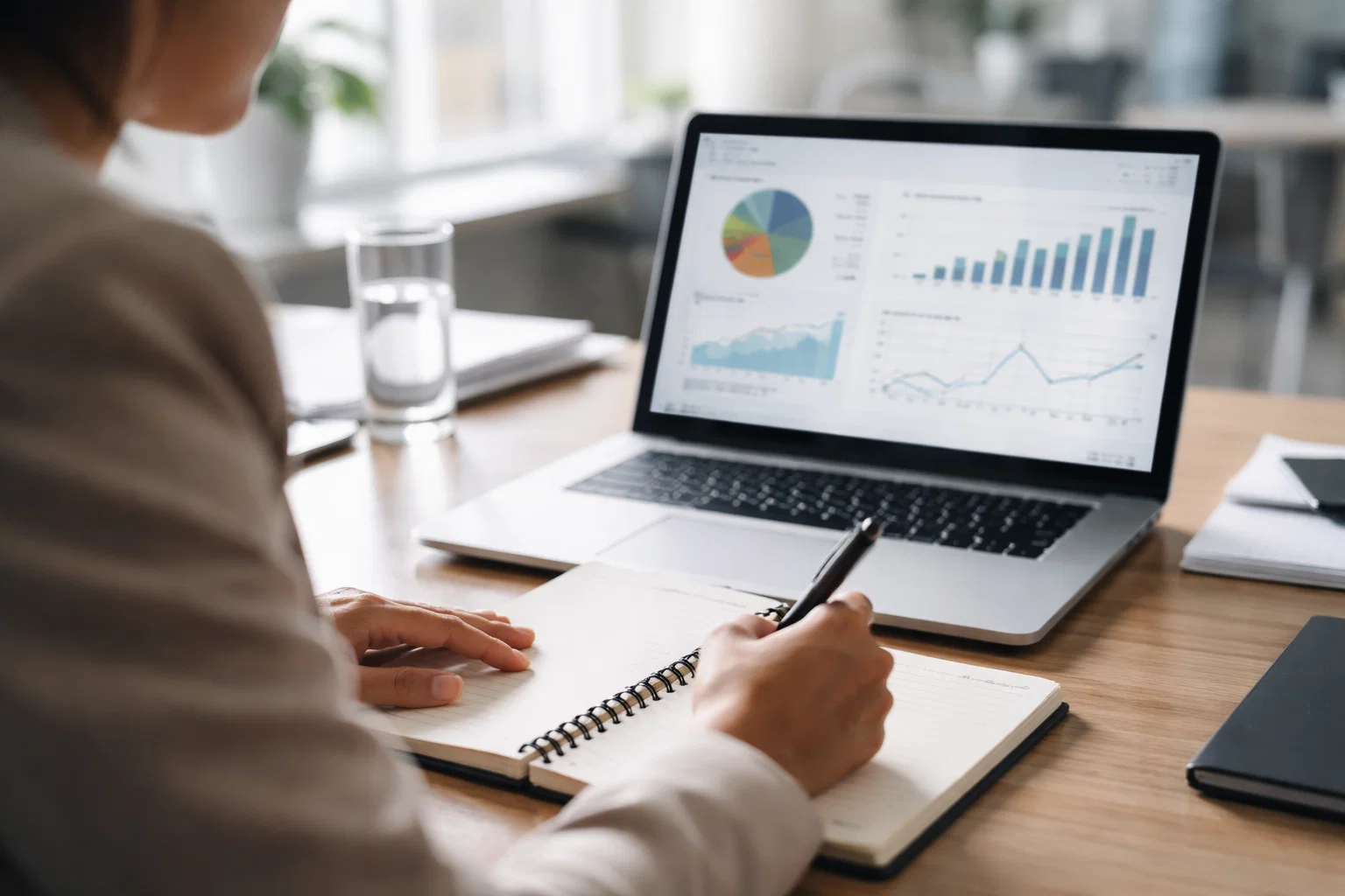 Recruitment consultant analysing sector data to build authority in a specialist recruitment niche.