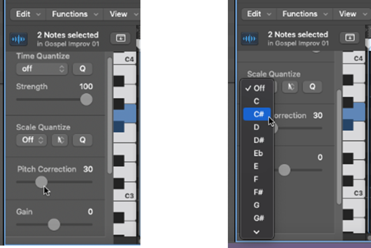 Flex Pitch Logic Pro X