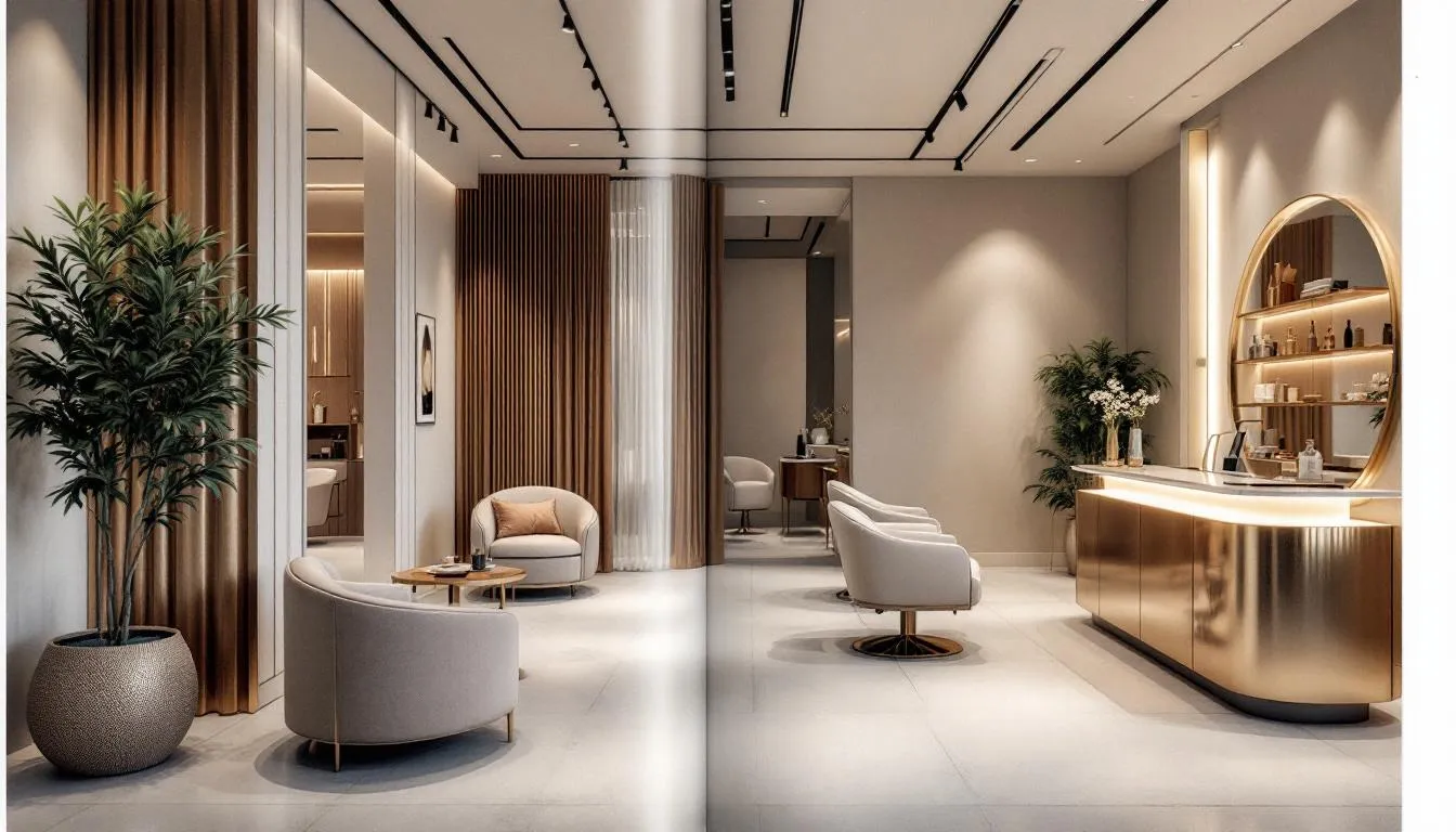 Rentabilidad del salón de belleza.