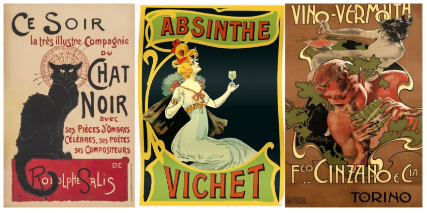 art nouveau posters history