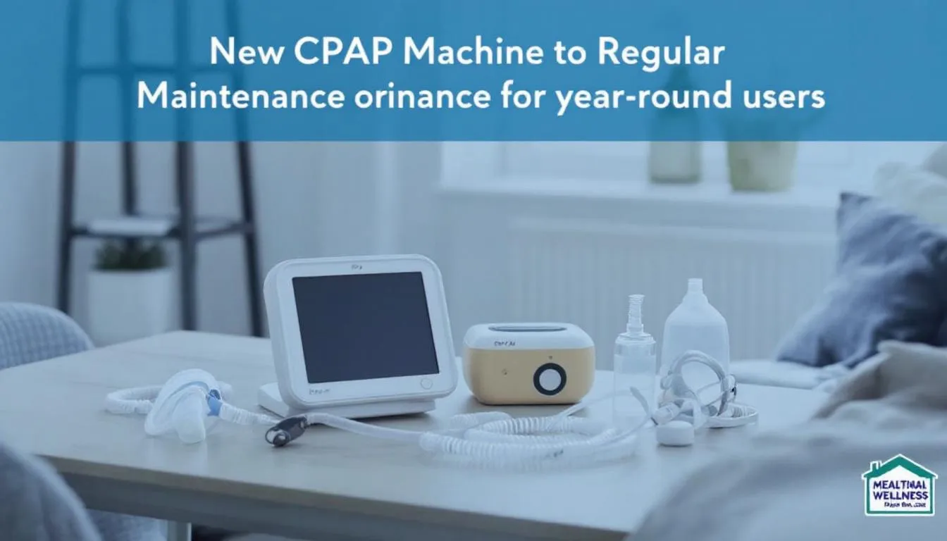 CPAP equipment maintenance for year-round users.