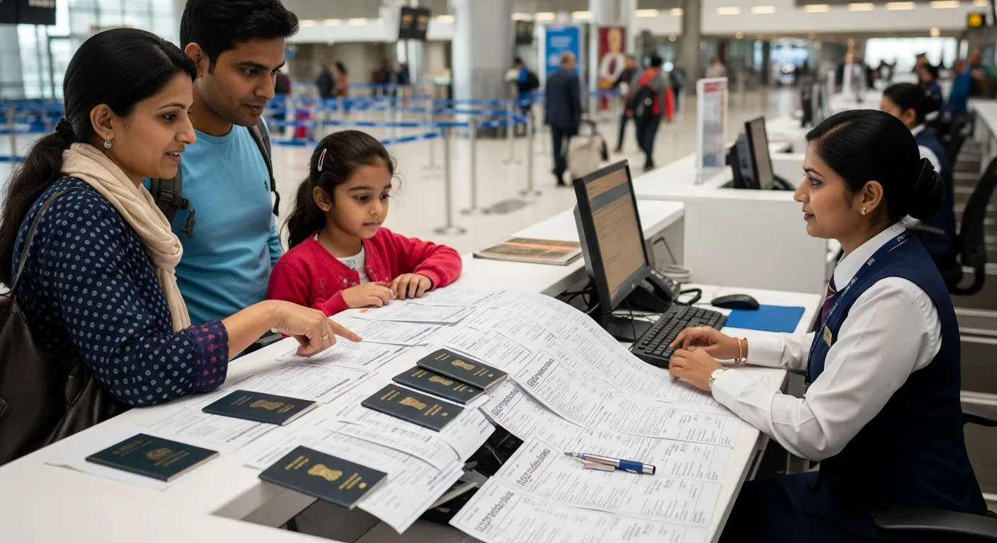 Eligibility checklist for UAE visa on arrival using dummy ticket for Indian travelers