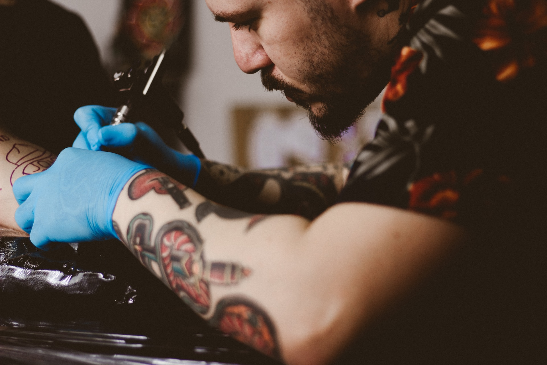 tattoo bubbling