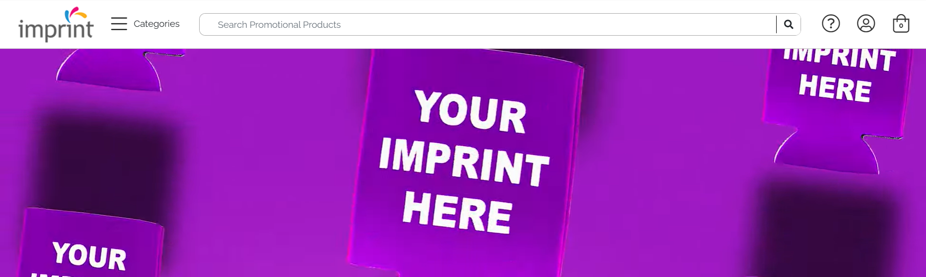 Imprint banner