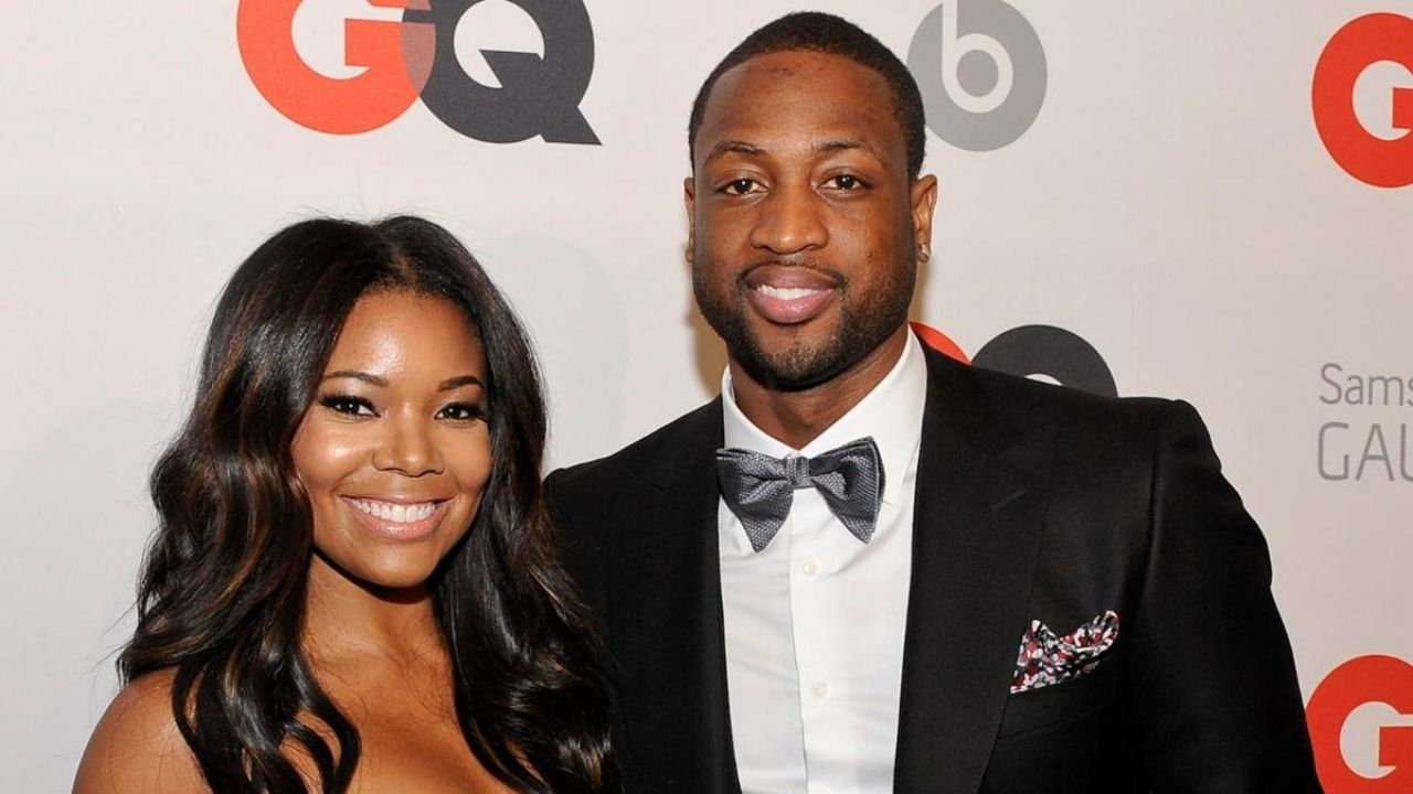 Gabrielle Union and Dwyane Wade (Photo via The SportsRush)