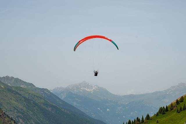 paragliding, sport, recreational activity