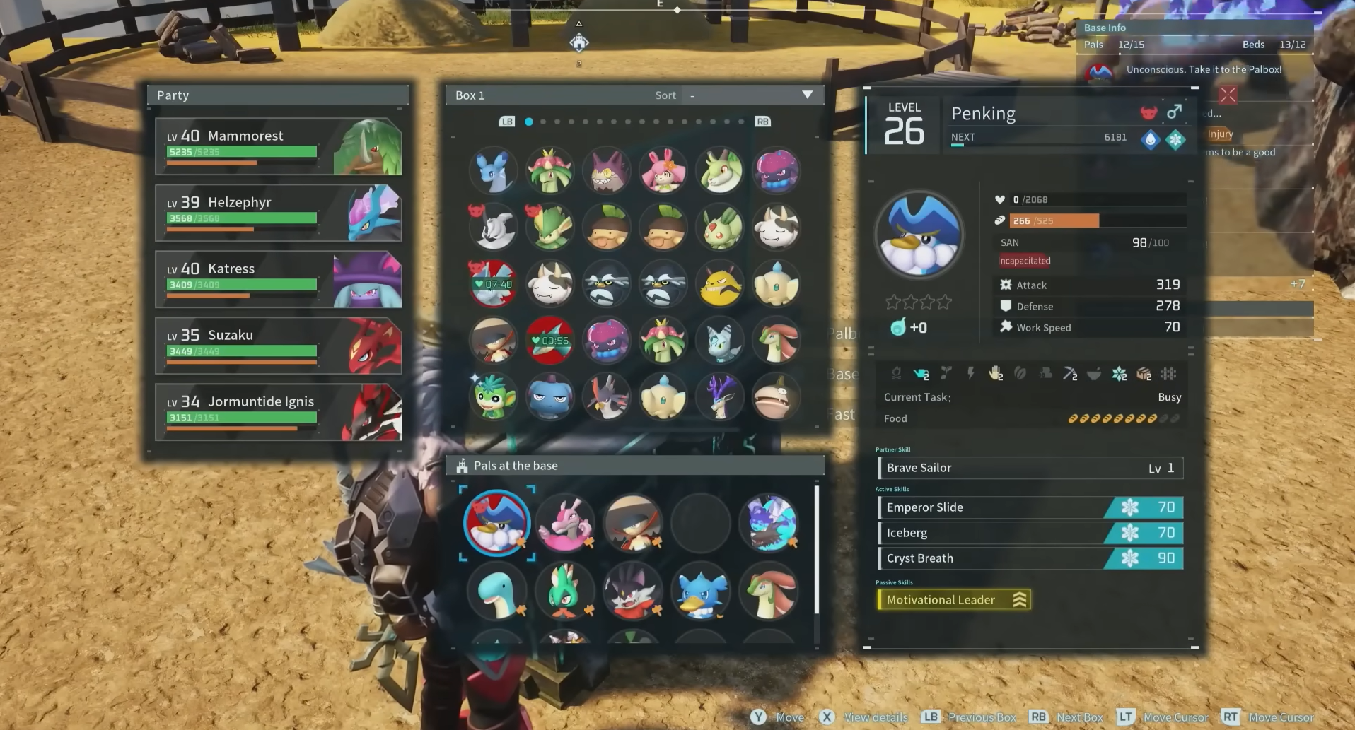 Gather Required Pals to Breed Anubis in Palworld