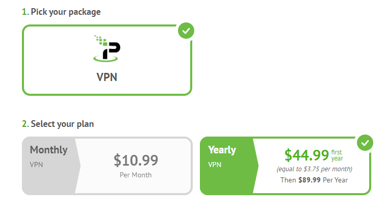 pricing
