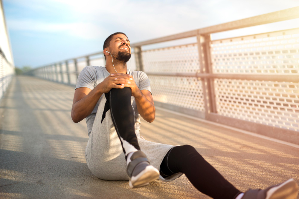 O whey protein acelera o processo de recuperação muscular, evitando lesões. Fonte da imagem: Freepik.