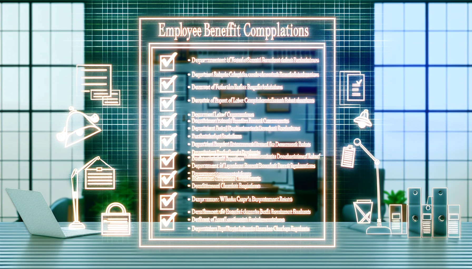 A checklist of state and federal regulations for employee benefit compliance in Lake Charles LA