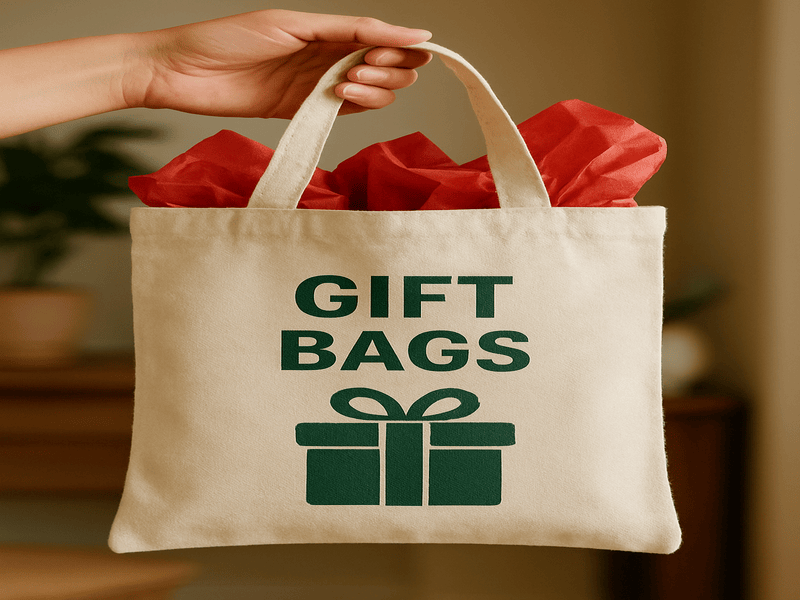 Cotton Tote Gift Bags