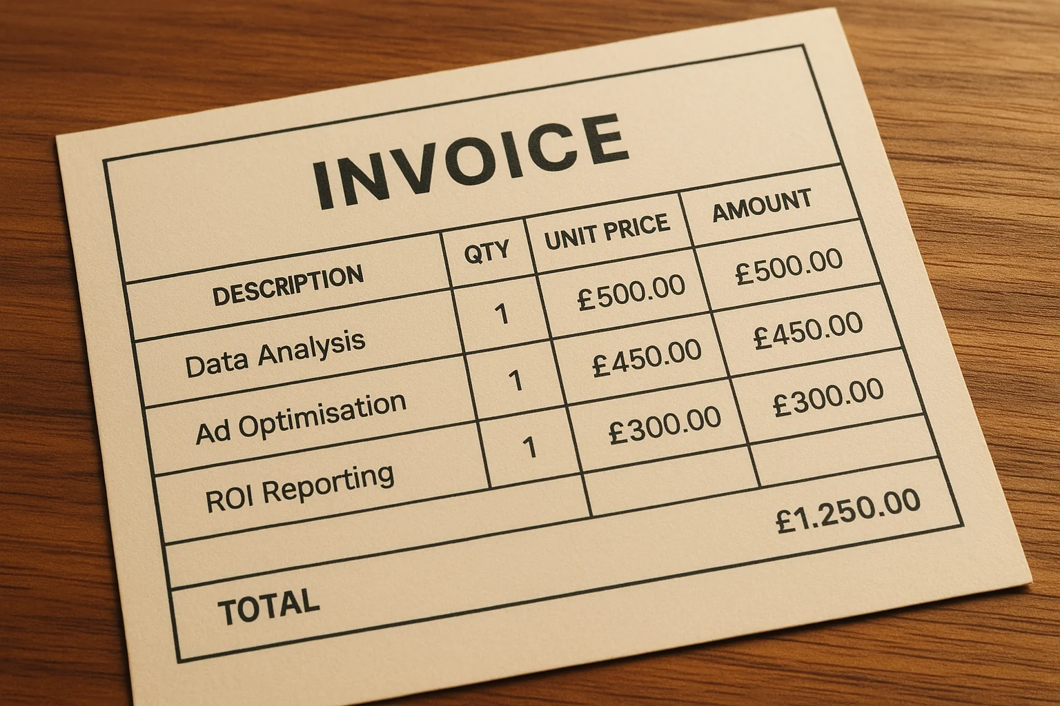 Breakdown of services included when you pay a PPC agency.