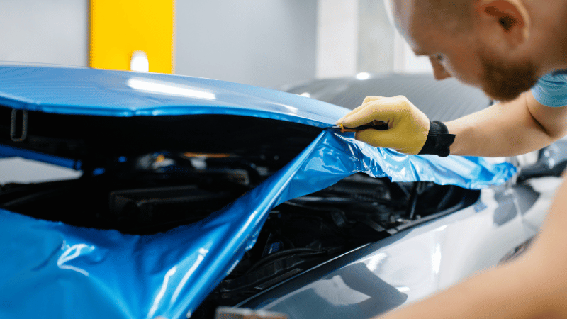 professional car wrapping